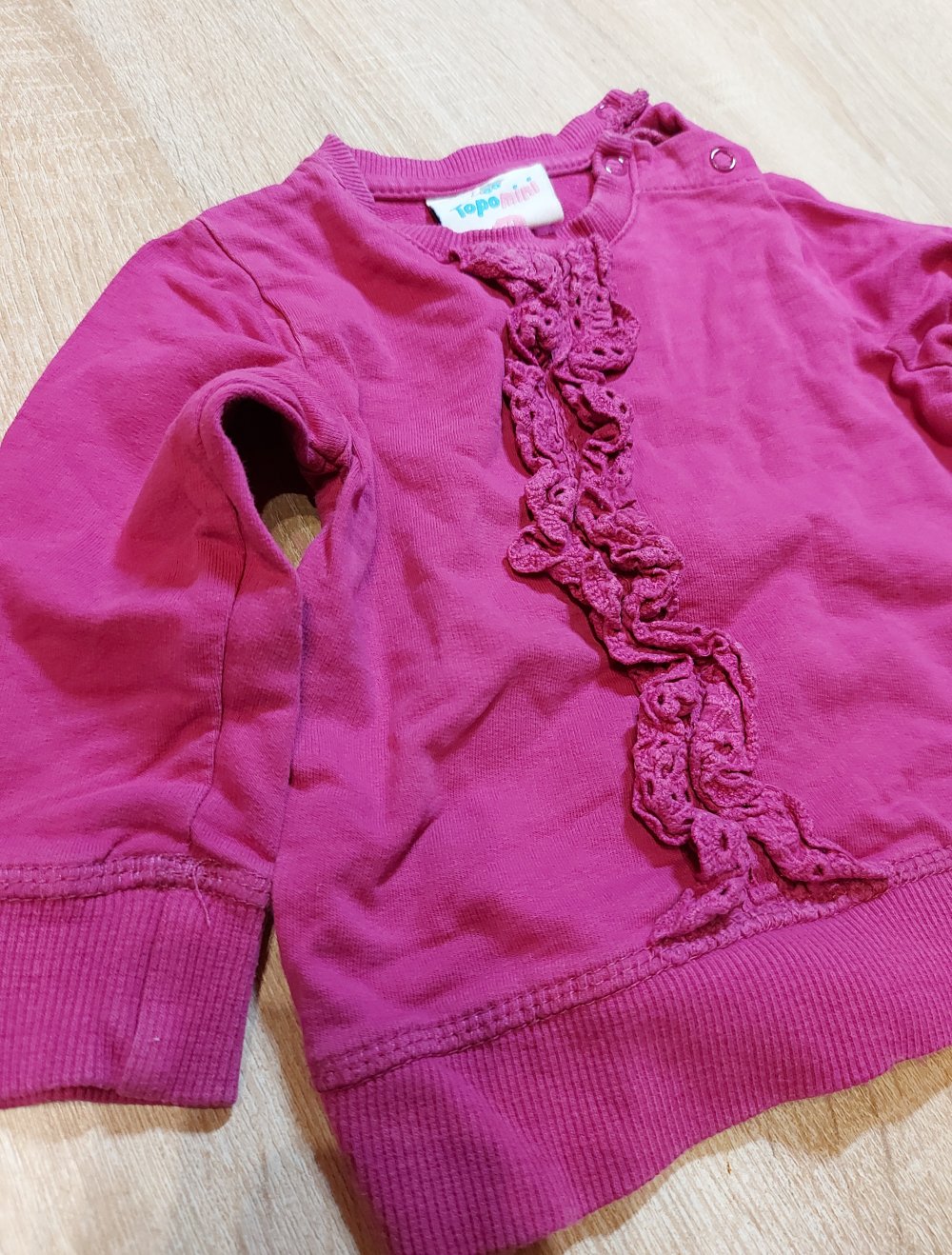 Pinker Pulli Größe 74 Topomini