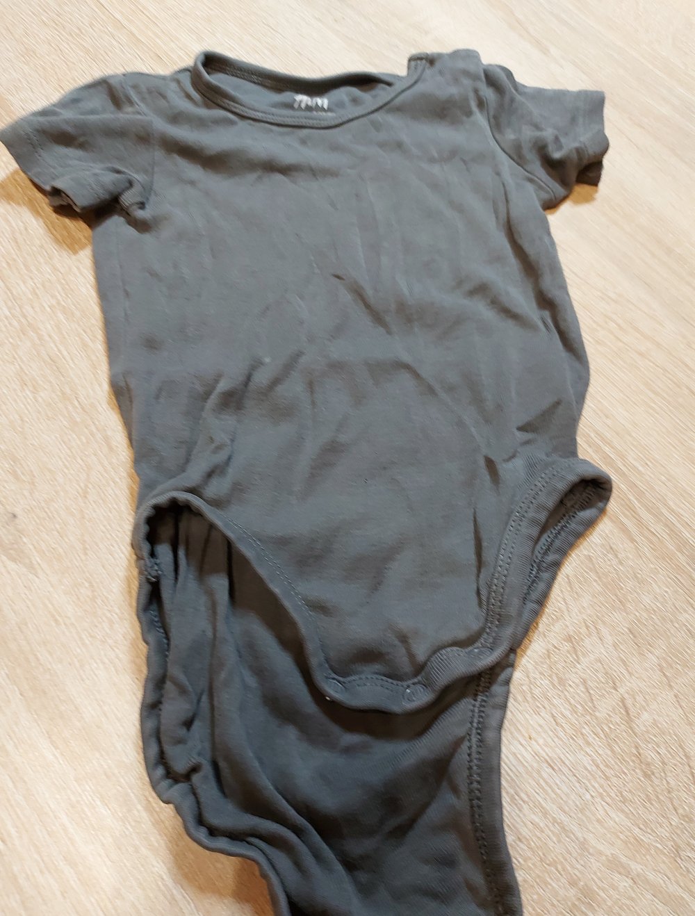 Brauner Kurzarmbody H&M