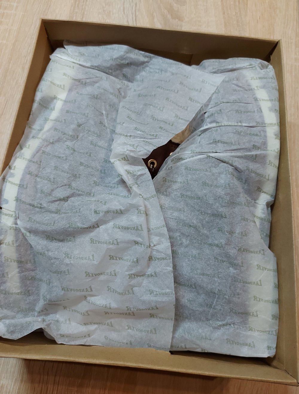 Braune halbhohe Schnürschuhe Landrover Größe 40