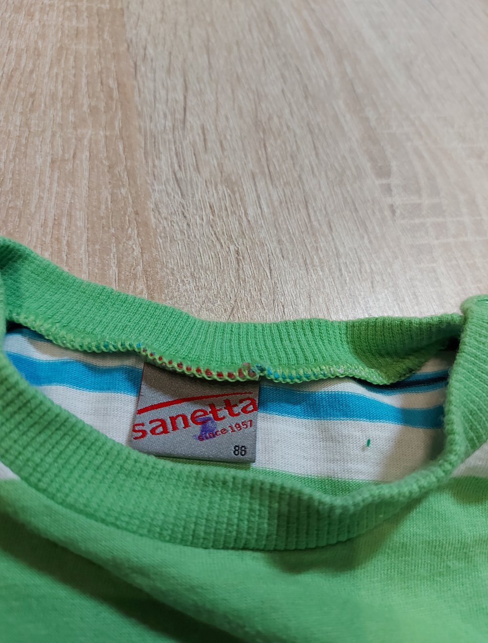 gestreiftes T-shirt Größe 86 Sanetta