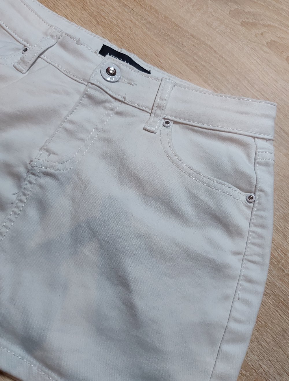 weißer Jeansrock Miss Anna Größe 38