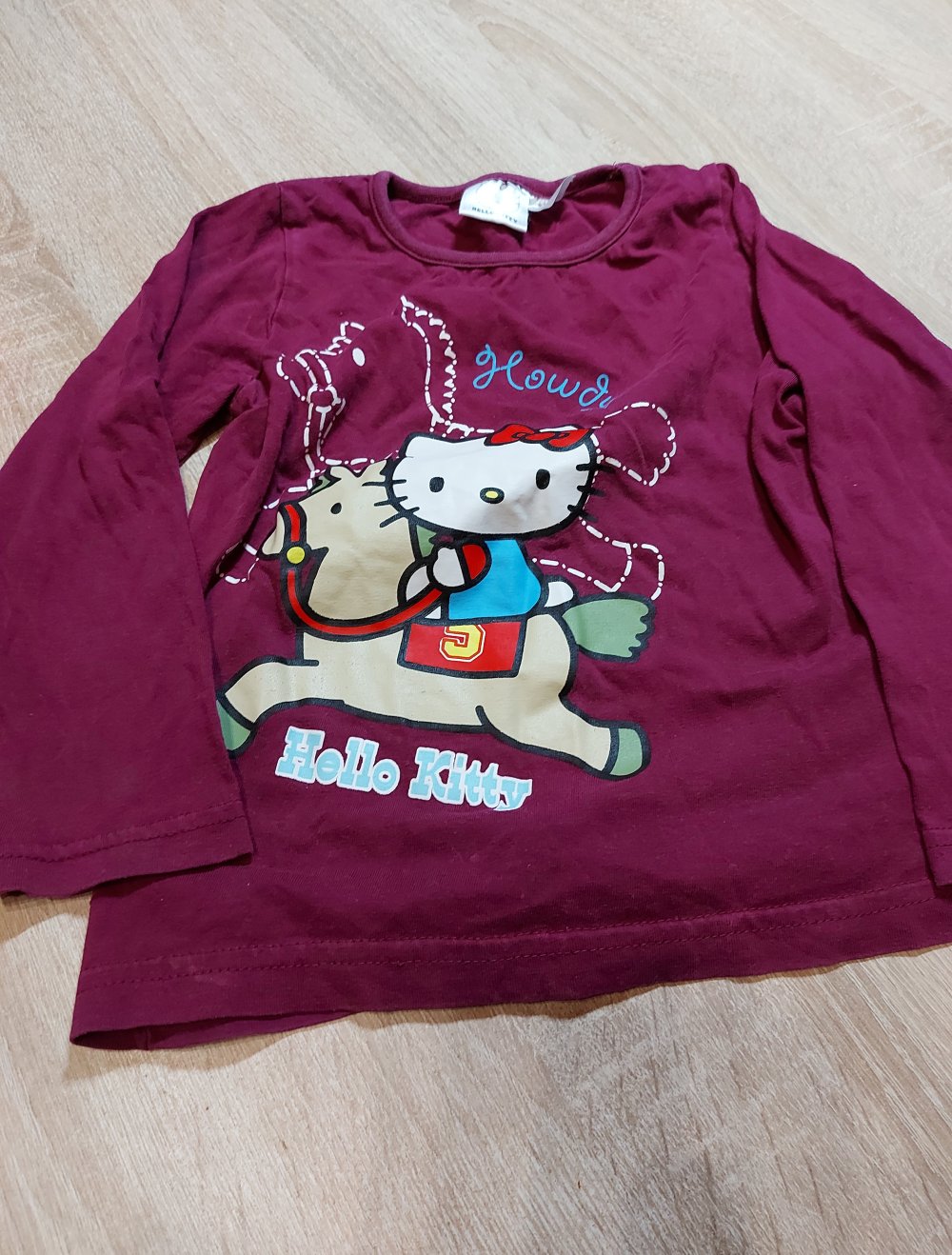 Langarmshirt Hello Kitty Größe 104/110