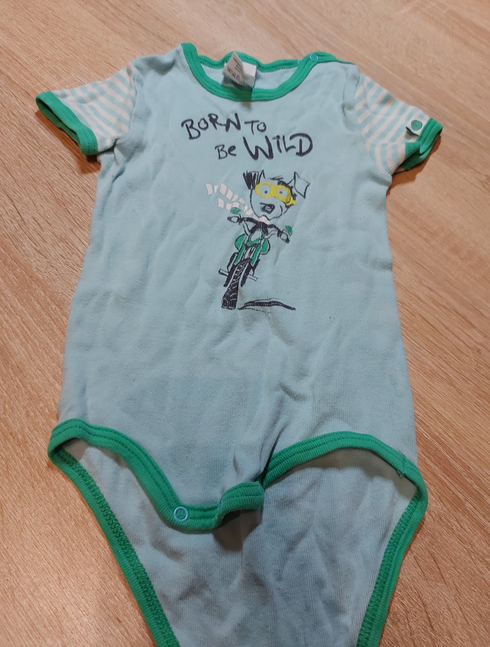 Kurzarmbody Sanetta Größe 68