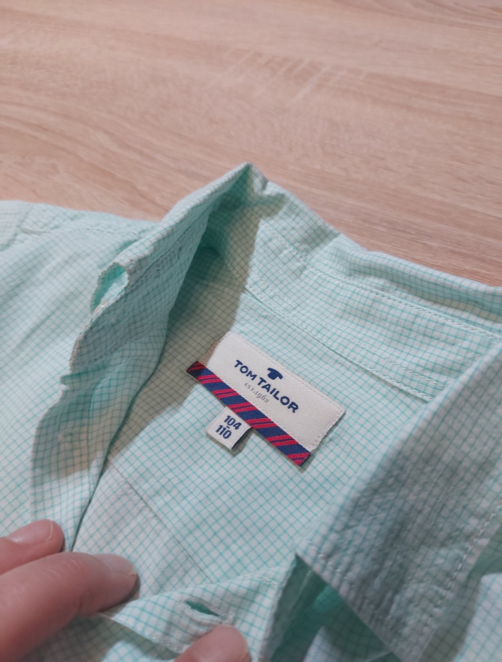 Langarm Hemd Tom Tailor Größe 104/110