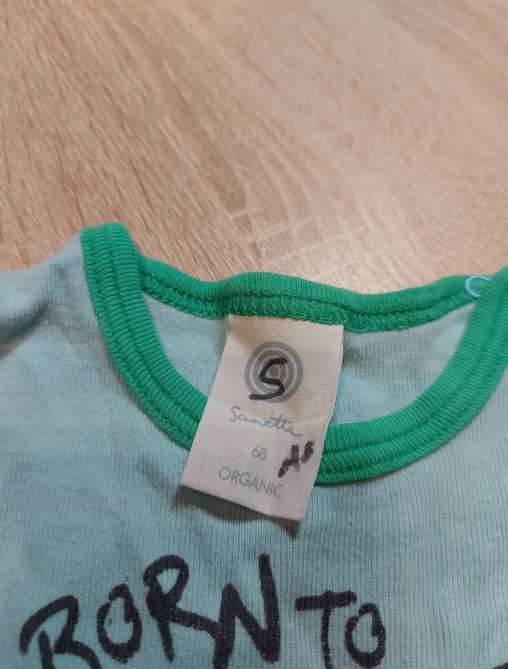 Kurzarmbody Sanetta Größe 68