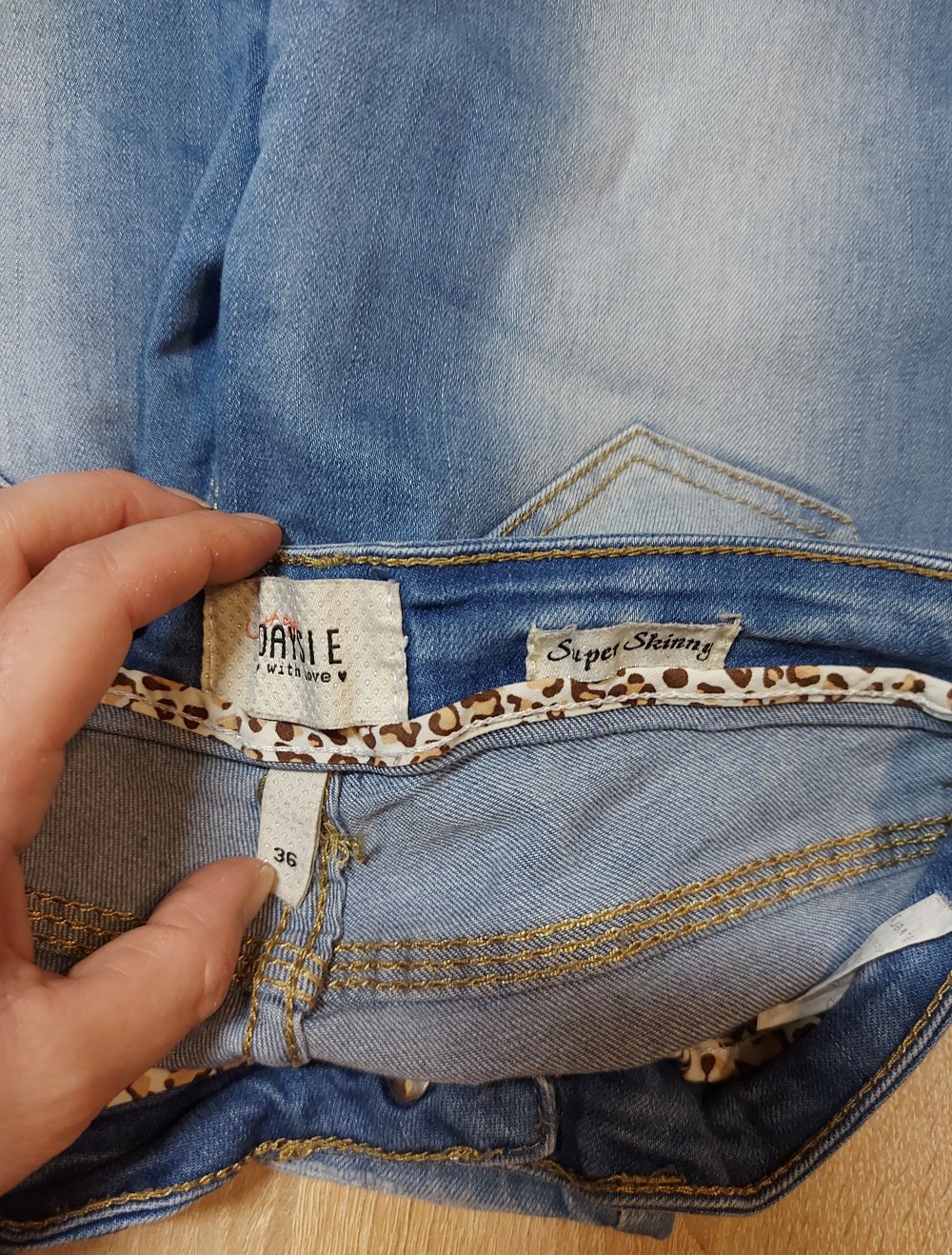 Neuwertige Jeans Daysie-Super Skinny- Größe 36