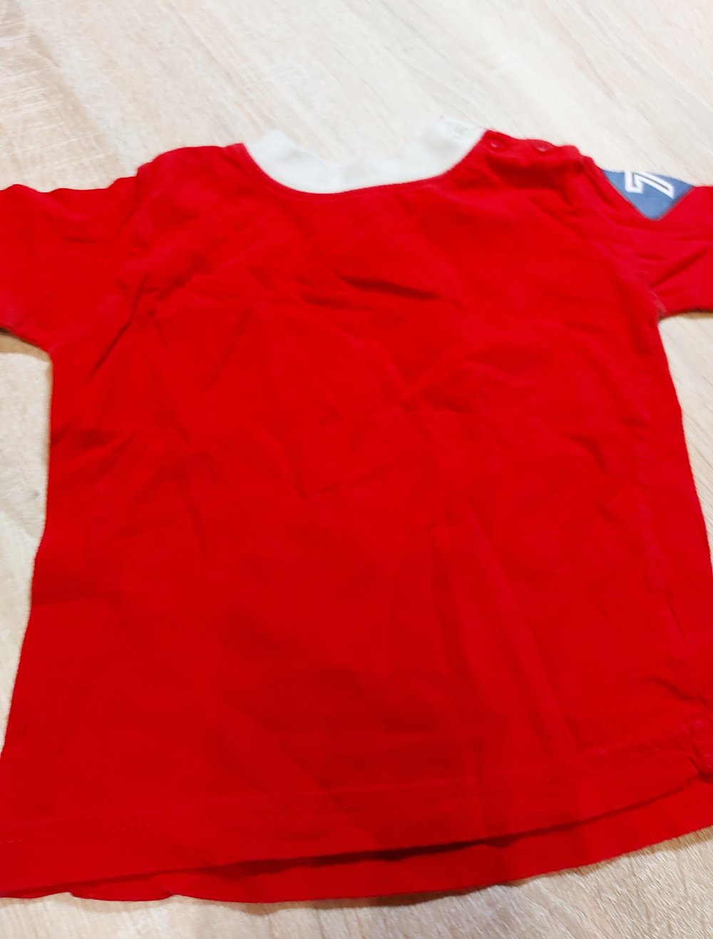 Rotes T-shirt Impidimpi Größe 74