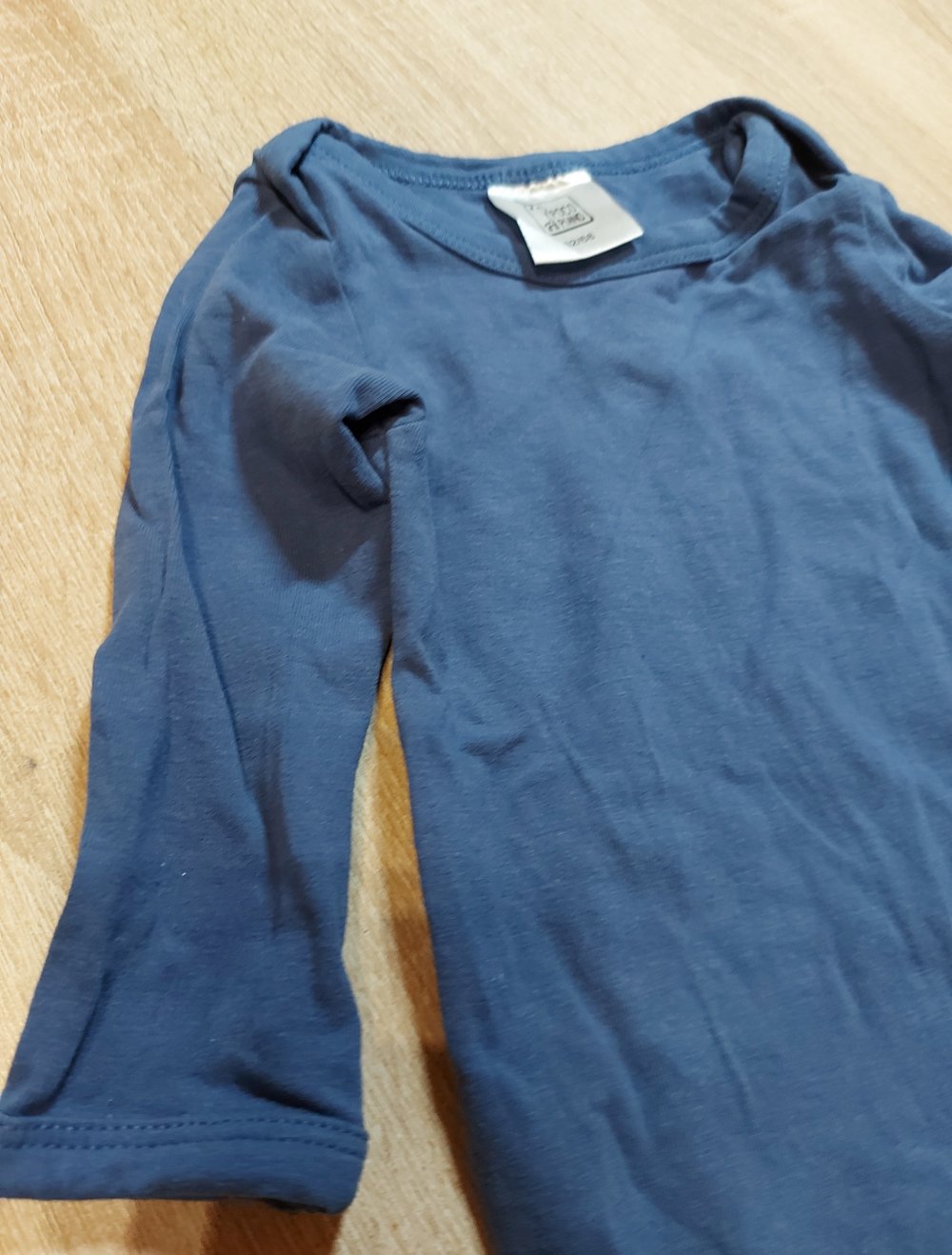 dunkelblauer Langarmbody Größe 62/68