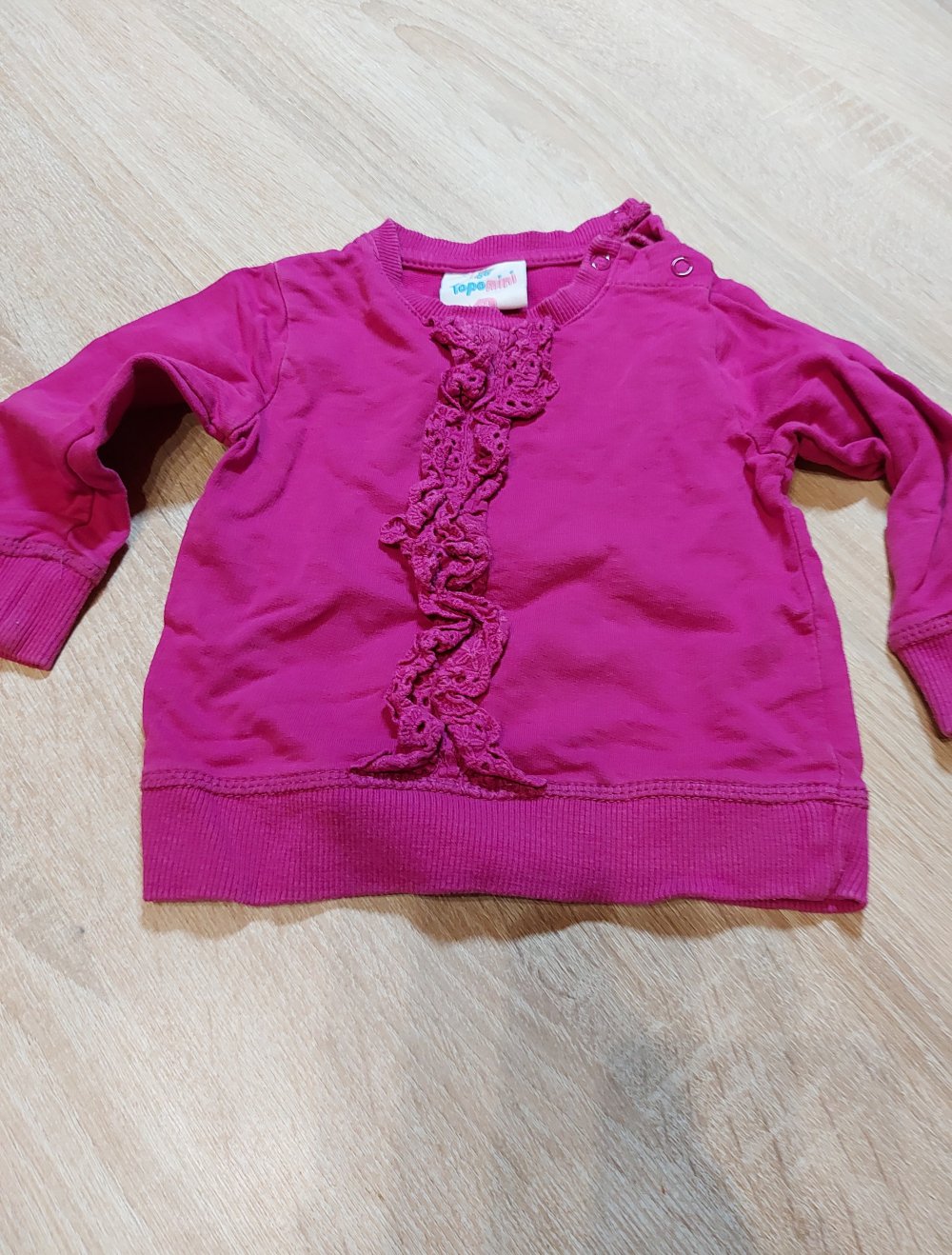 Pinker Pulli Größe 74 Topomini