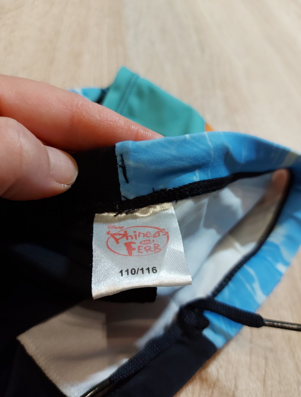 Badehose Phineas&Ferb Größe 110/116