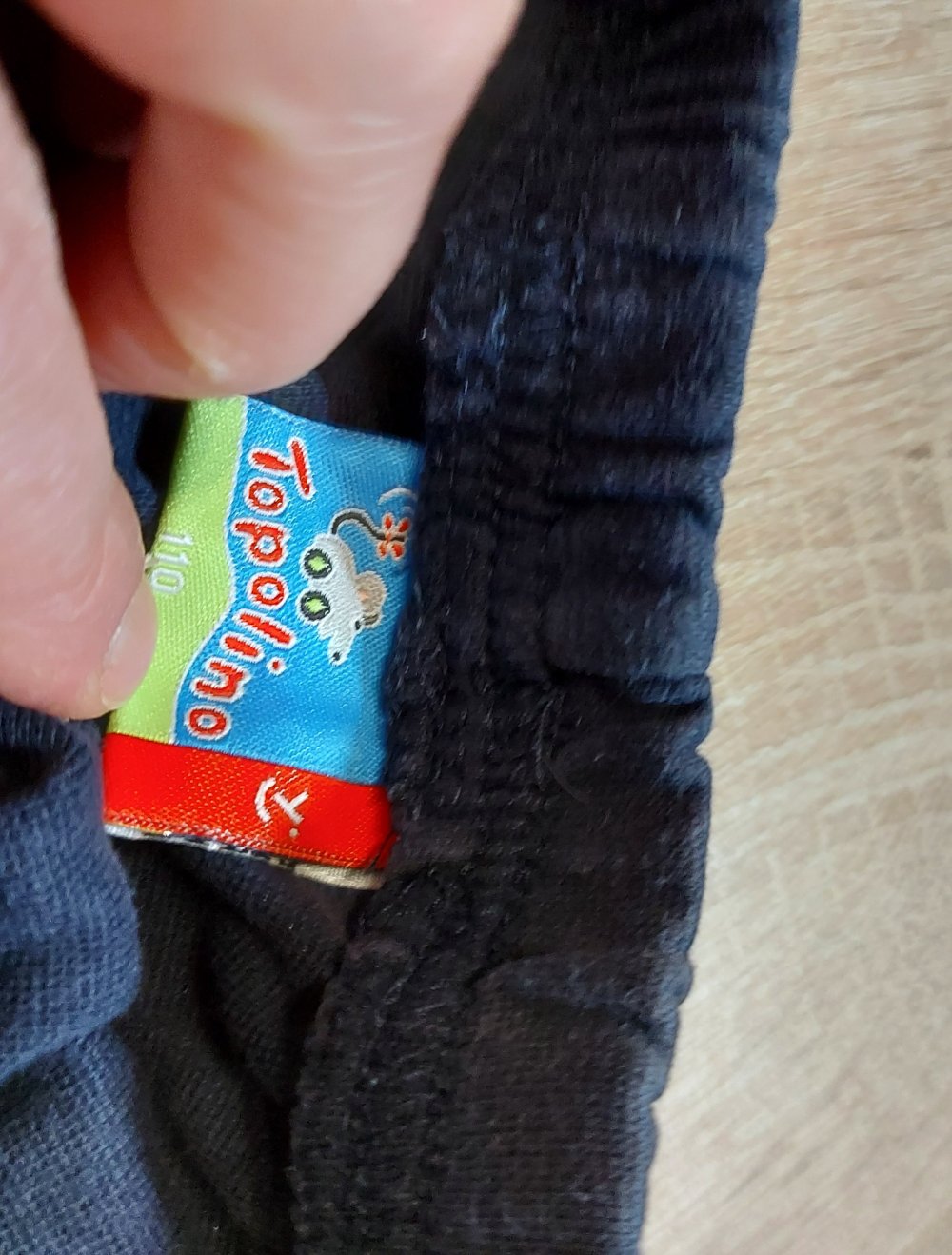 Dunkelblaue Stoffhose/Trainingshose Größe 110 Topolino