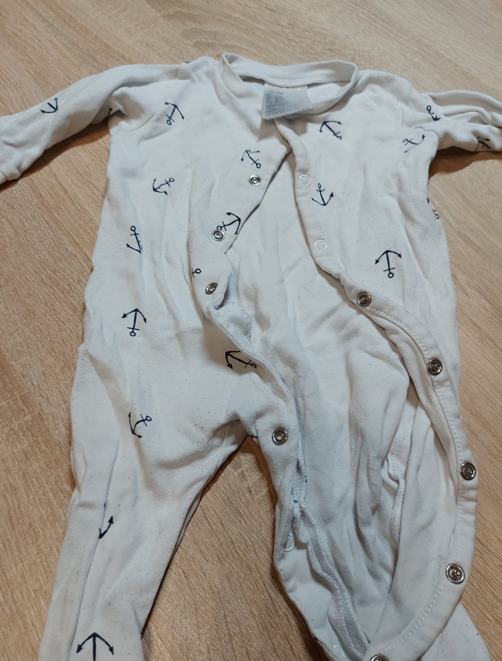 Schlafanzug mit Füssen Größe 62 H&M