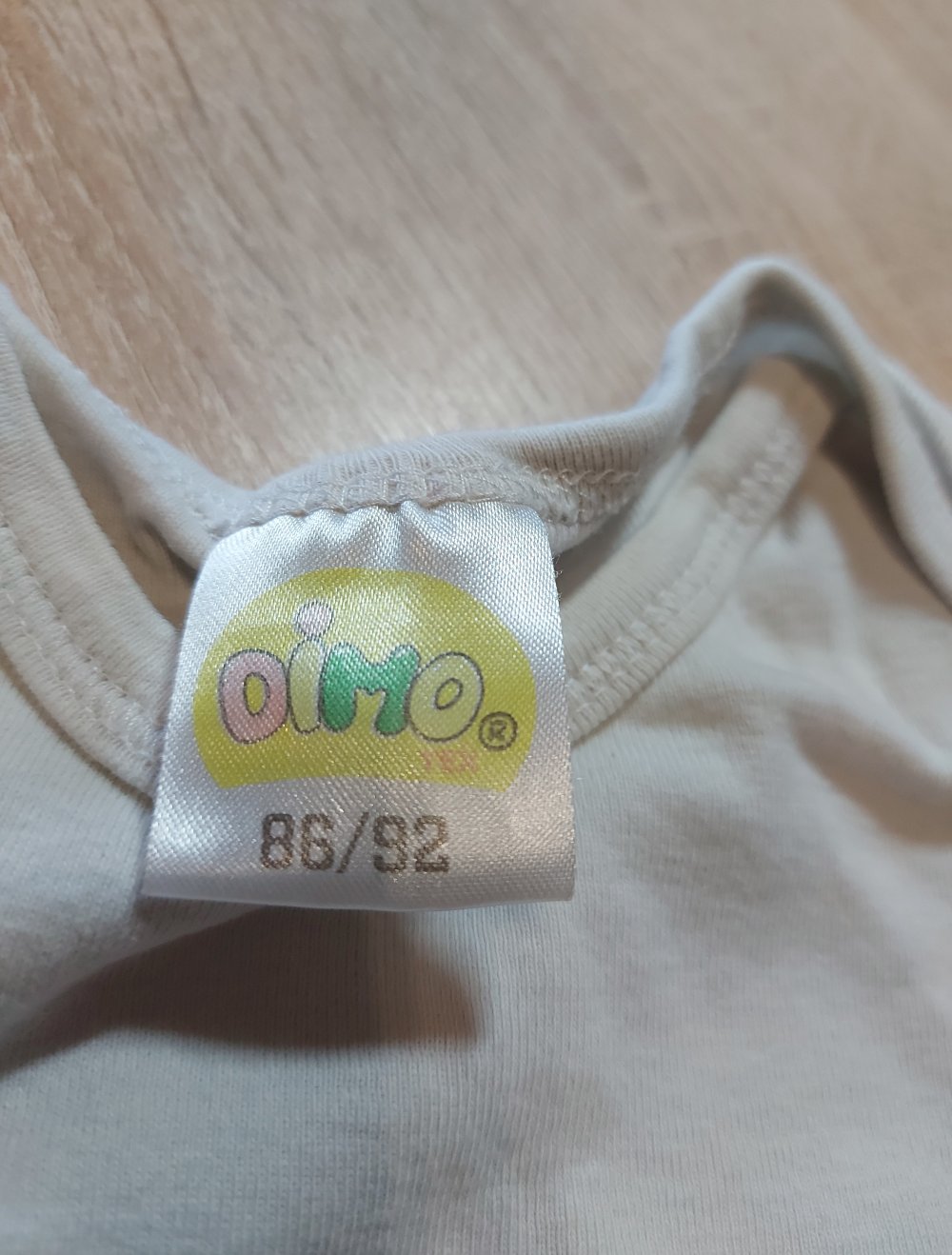 Kurzarmbody Dimotex Größe 86/92