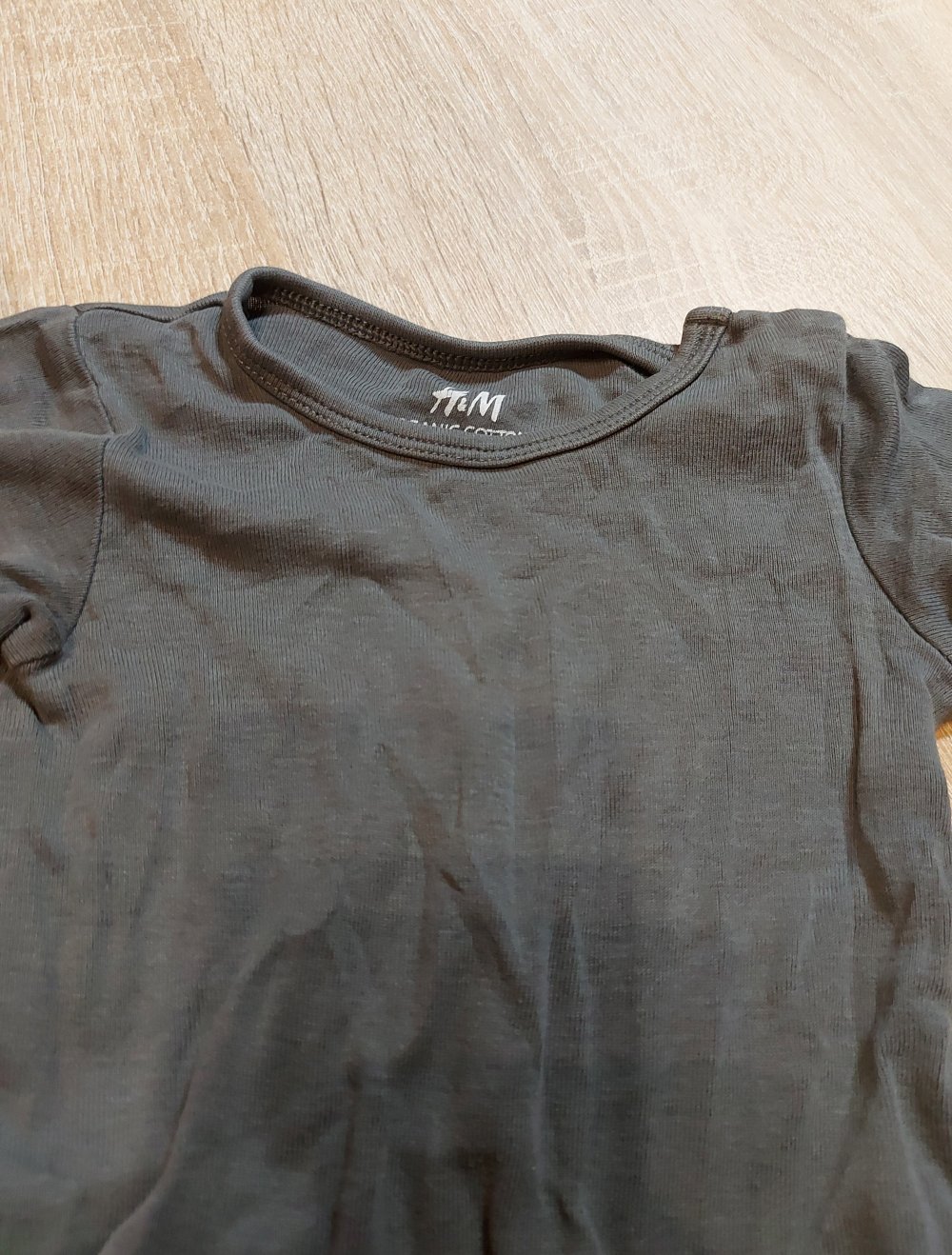 Brauner Kurzarmbody H&M