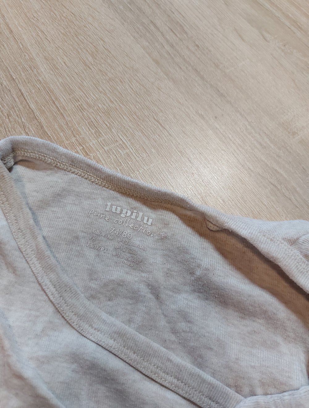 Langarm Wickelbody Größe 74/80 Lupilu