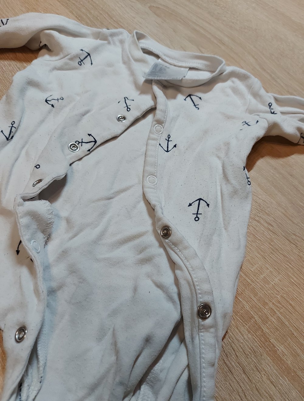 Schlafanzug mit Füssen Größe 62 H&M