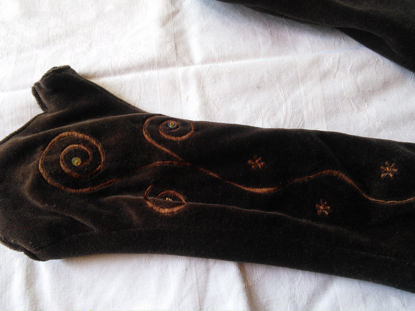 Hübsche Mittelalter-Stulpen