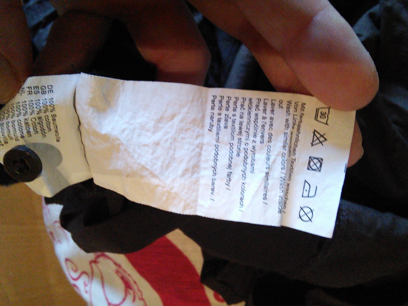 Schokobraune Longbluse