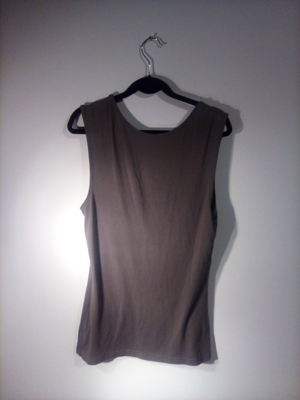 Top mit Stoff im Wasserfallstil