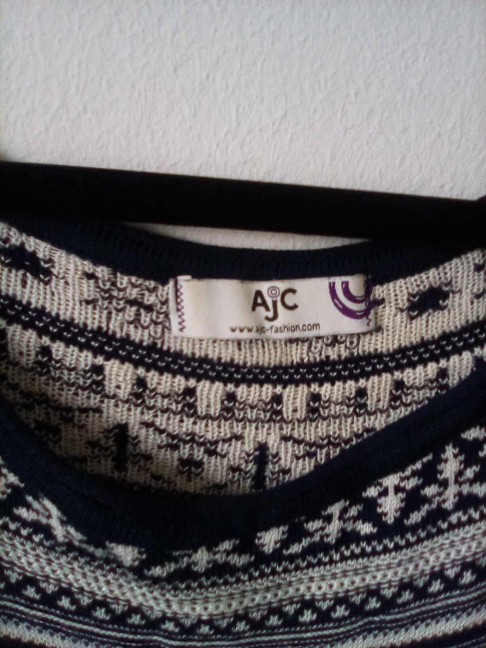 Kuschelweiches Kleid mit Norwegermuster