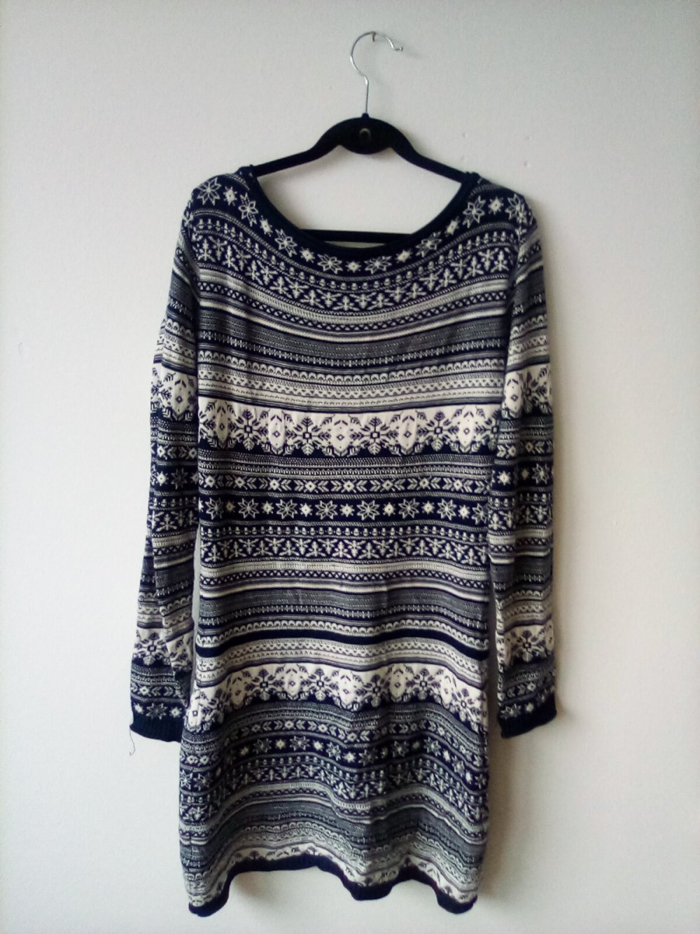 Kuschelweiches Kleid mit Norwegermuster