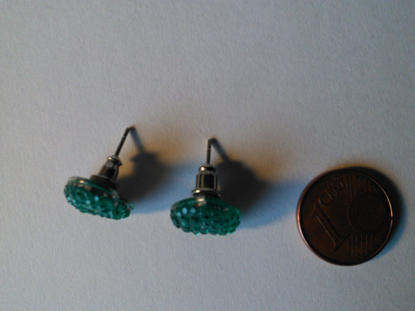 Türkise Herzchenstecker