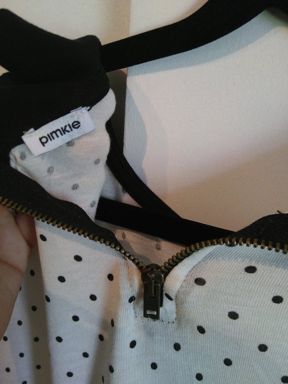 Cooles Retro-Punkte-Shirt