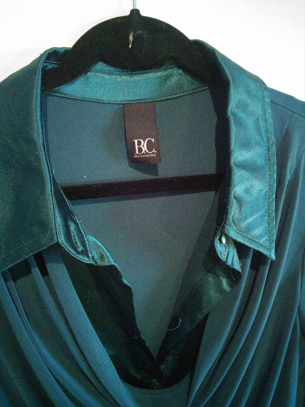 Hübsche Wasserfallbluse 