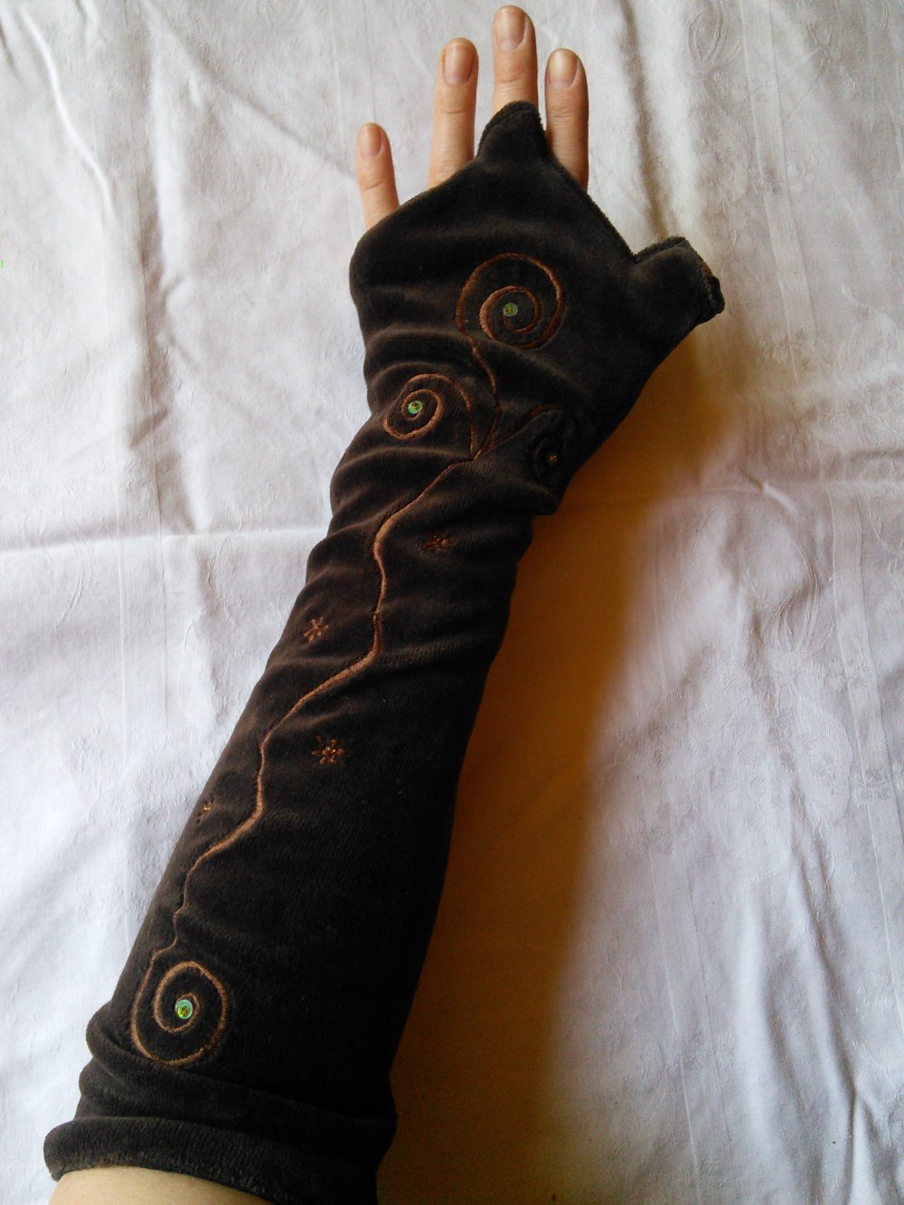 Hübsche Mittelalter-Stulpen