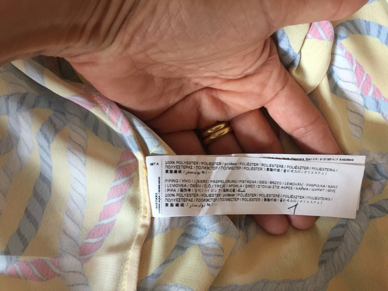 MNG Suit Tunika Bluse Gr.S ärmellos mit Seil Design Neu mit Etikett