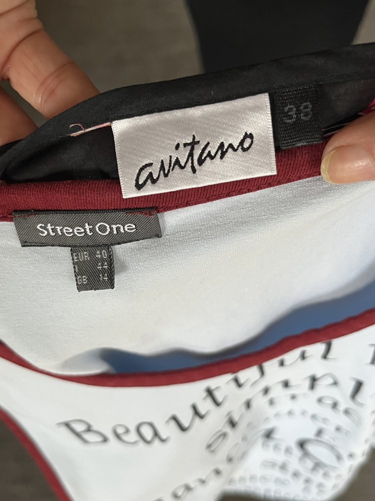Shirt Paket ärmellos Gr.M von Street One und Avitano 