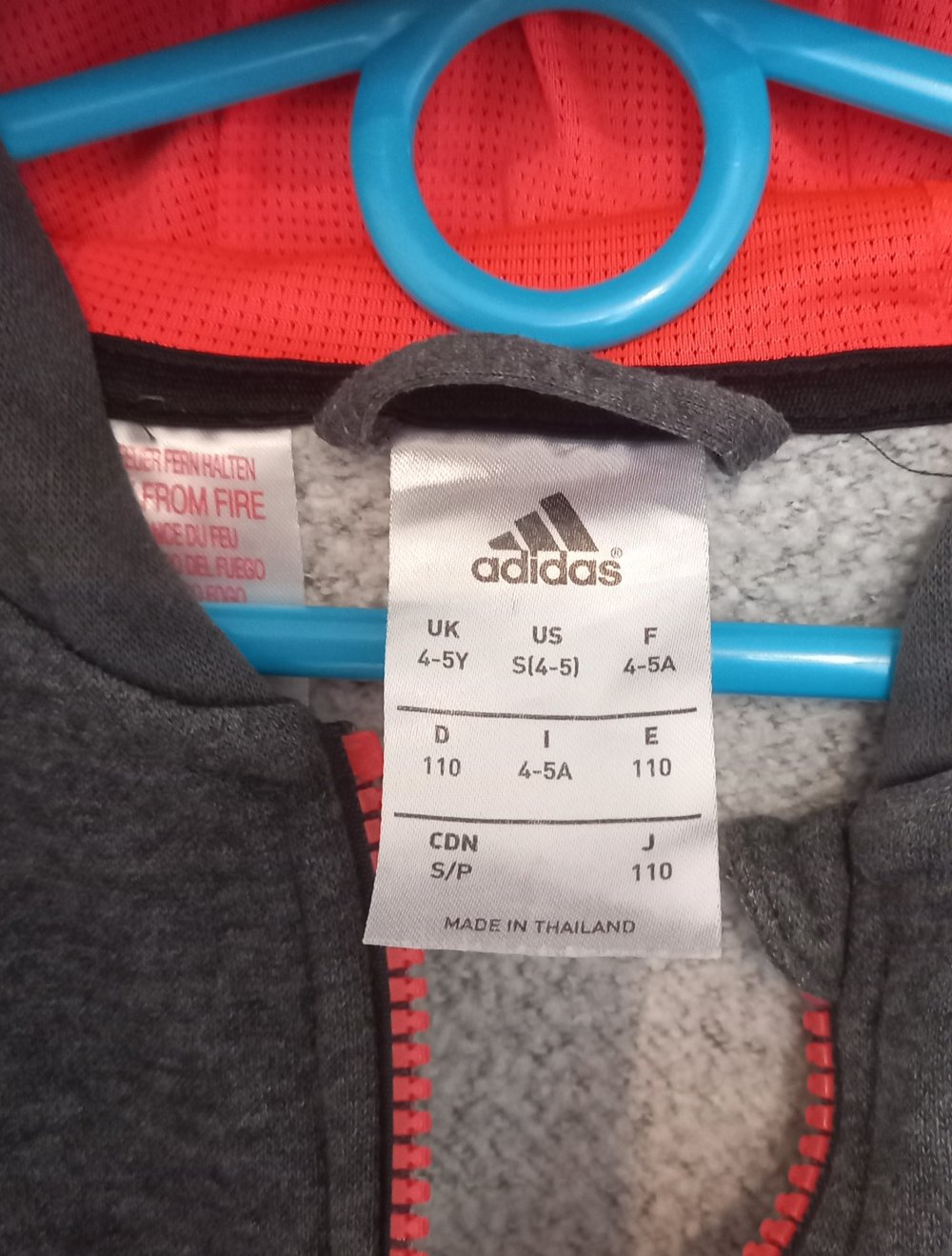Adidas Sportjacke Gr. 110