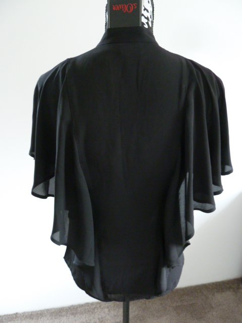 Rayan Odyll for S.Oliver Bluse * Gr. 36 * schwarz * NEU ! - Gothik / Gothic 