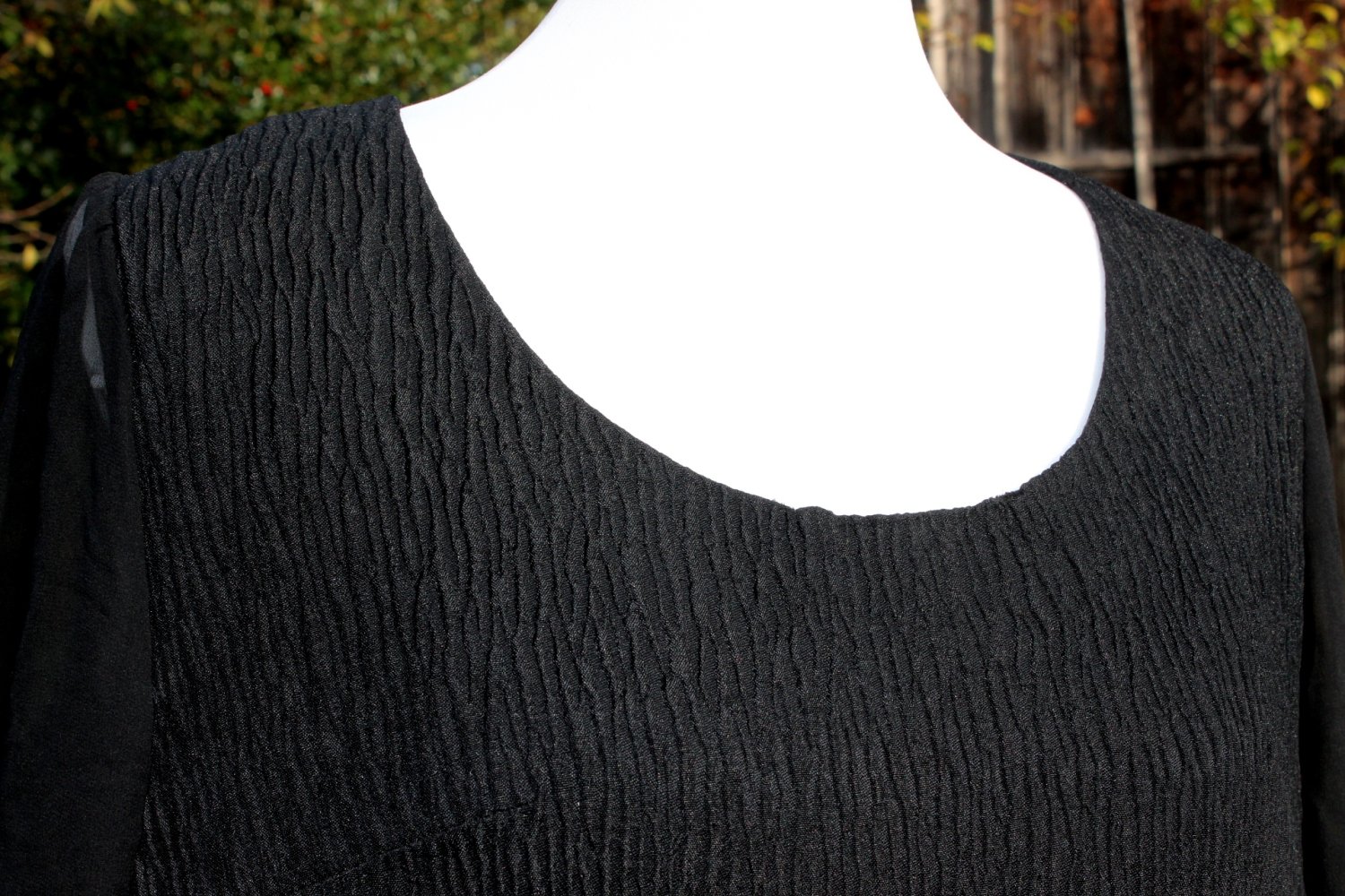 schwarzes True Vintage Cocktailkleid, Abendkleid, DIY Unikat, ca. Größe 42-44