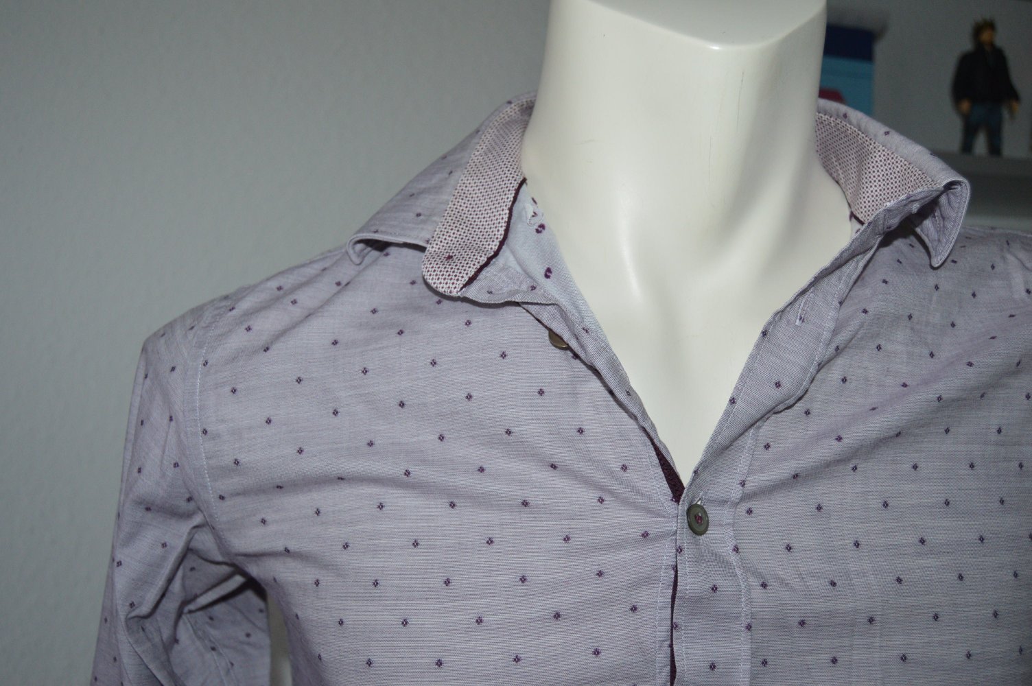 Ted Baker klassisches Hemd gr.3 Lila-flieder