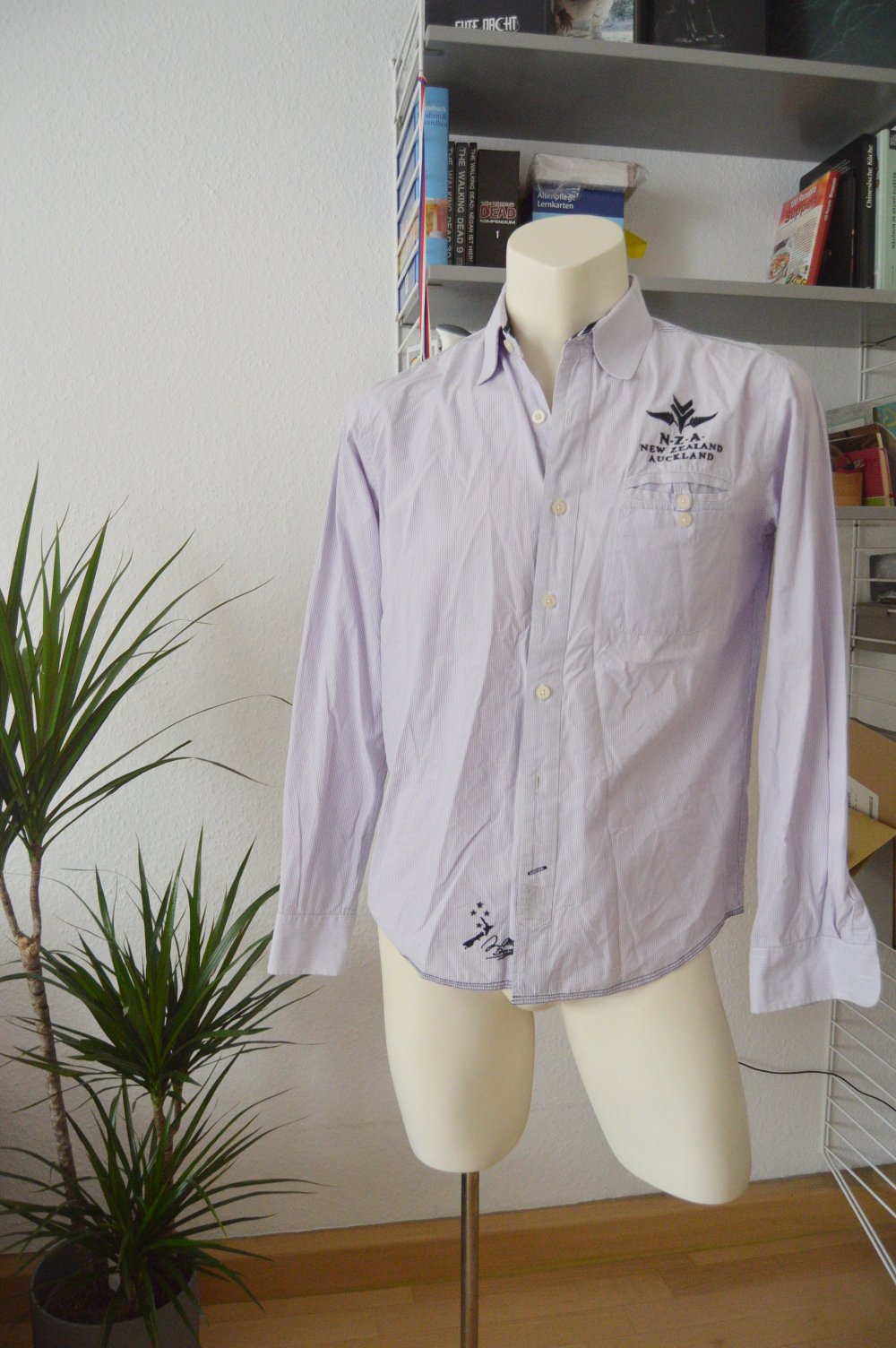 New Zealand Auckland Hemd gr.L klassisch herren