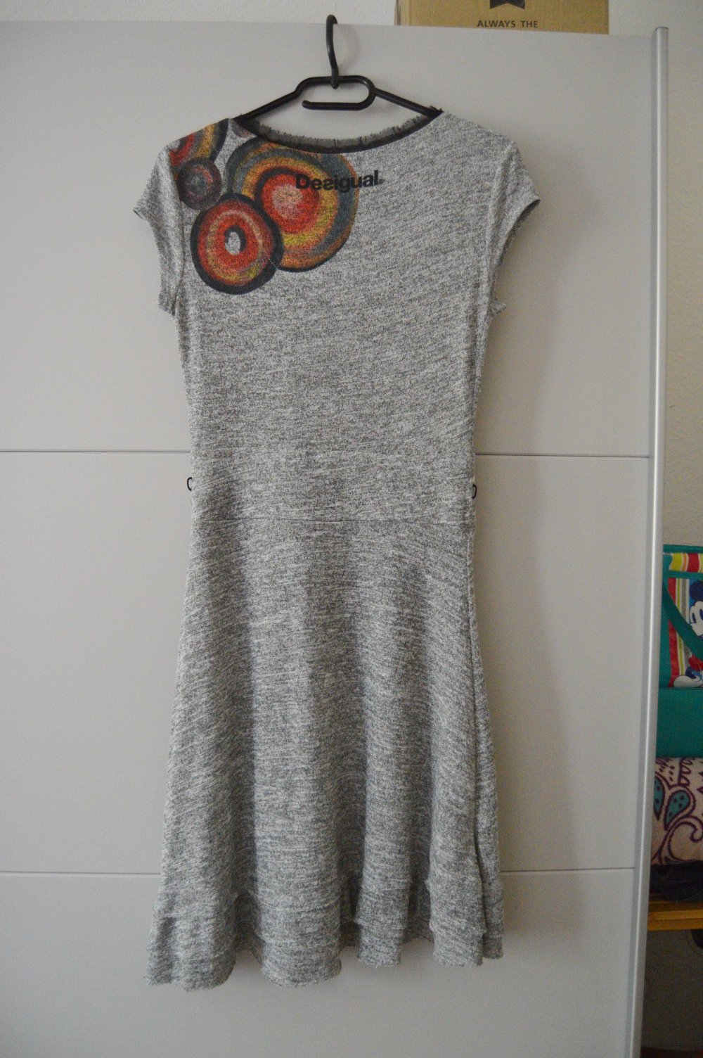 Desigual Kleid feinstrick kurzarm