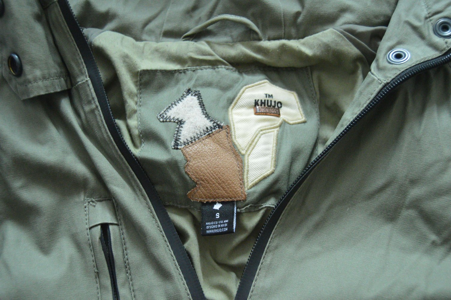 Khujo Jacke Parka gr.S khaki