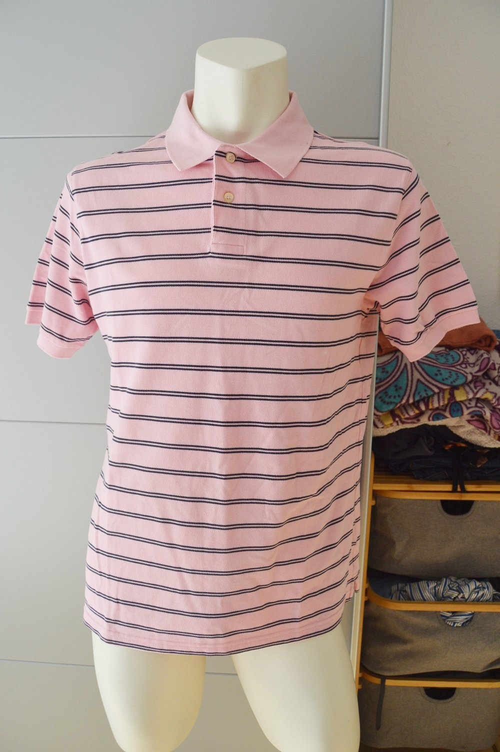 Blue Harbour Polo herren rosa gr.L