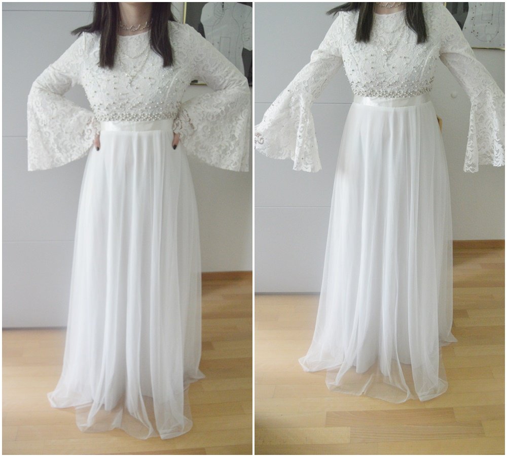 Hochzeitskleid Verlobungskleid gr.40