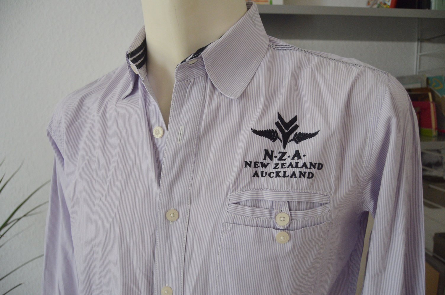New Zealand Auckland Hemd gr.L klassisch herren