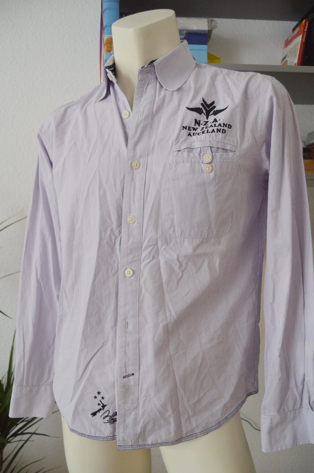 New Zealand Auckland Hemd gr.L klassisch herren
