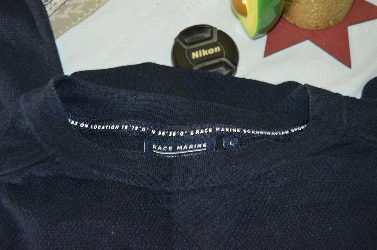 Race Marine Scandinavian Sportswear Pulli gr.L dunkelblau