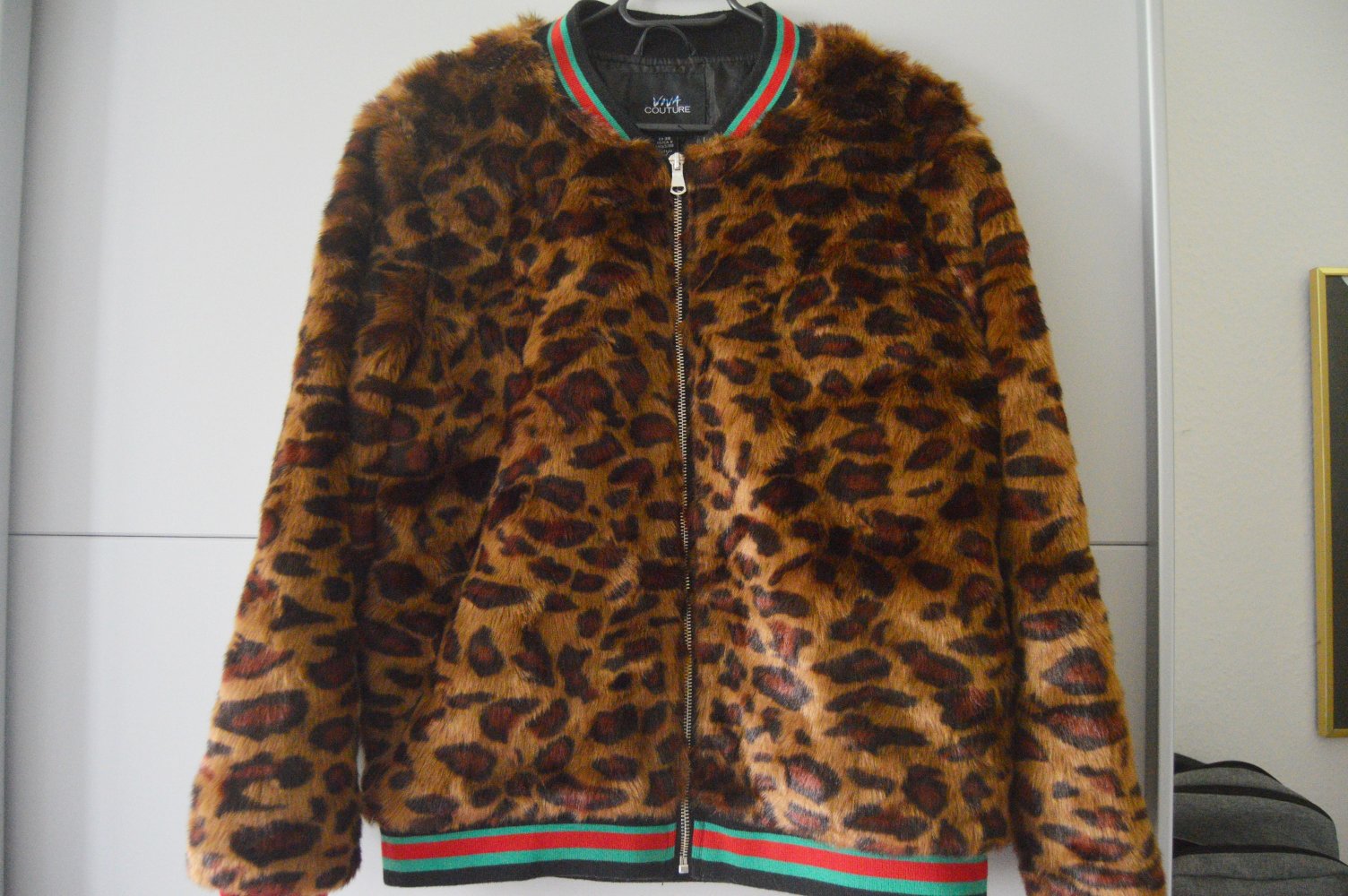 Leo Fur Jacke Viva Couture gr.38 gothic flausch