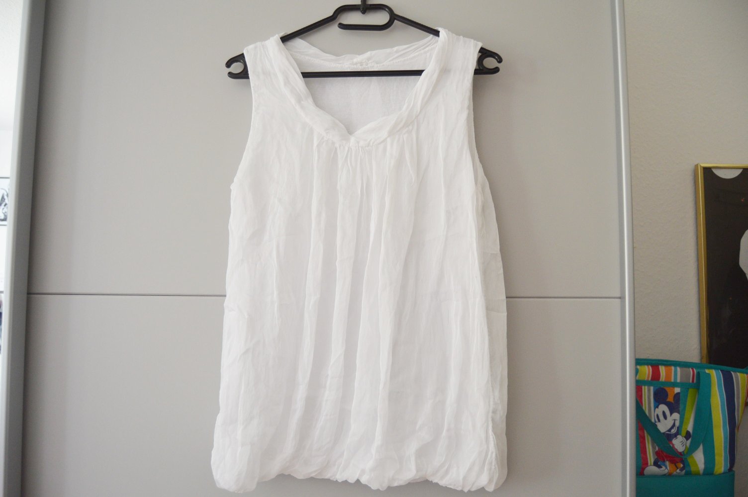 Lockerer Blusen top sommer S M Made In Italy