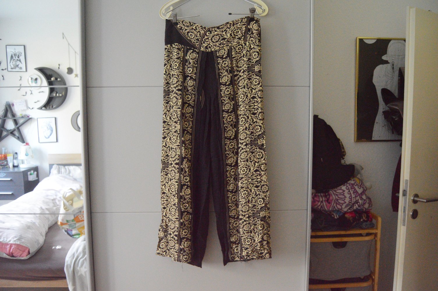 weite hose mit schlitz S/M