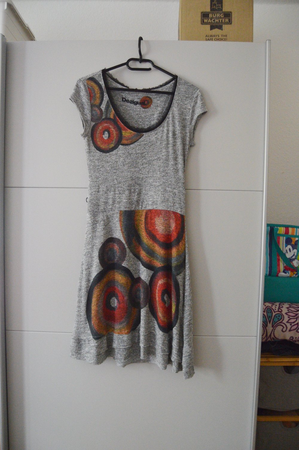 Desigual Kleid feinstrick kurzarm