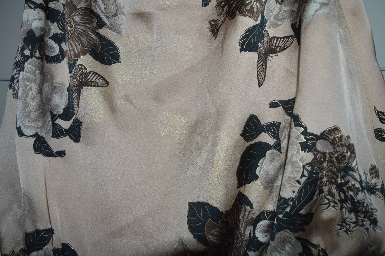 New Look Bluse gr.14 glänzend