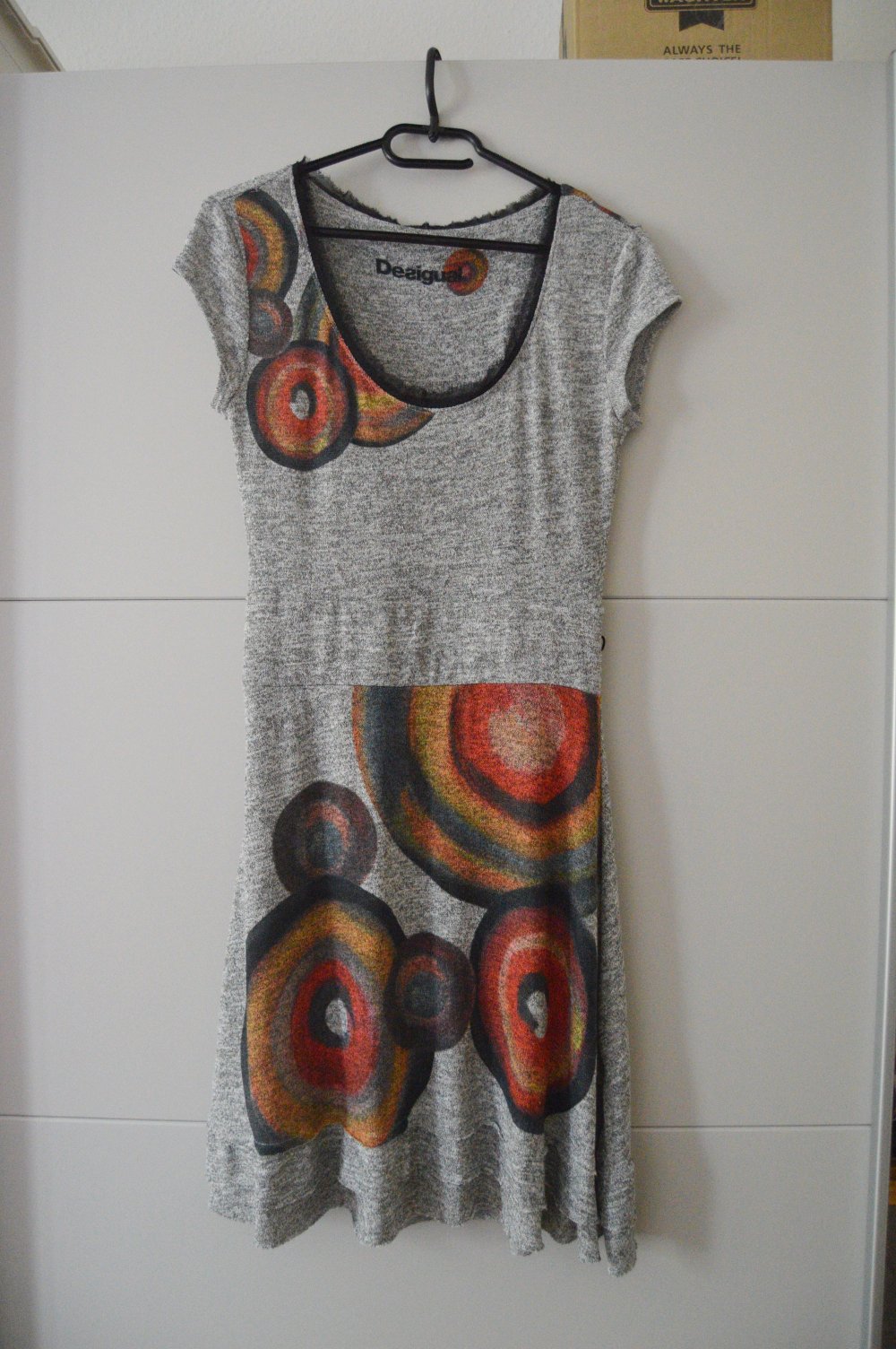 Desigual Kleid feinstrick kurzarm