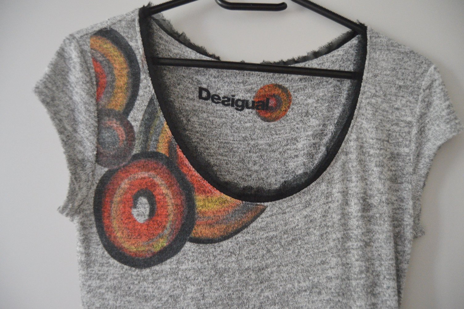 Desigual Kleid feinstrick kurzarm